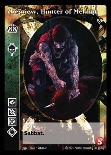 Zbigniew, Hunter of Mekhet