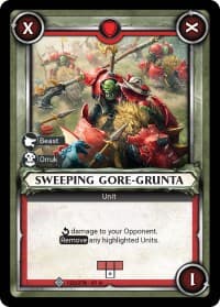 Sweeping Gore-Grunta (Claimed)