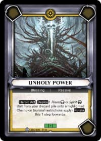 Unholy Power (Unclaimed)
