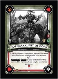 Gordrakk, Fist of Gork (Founder Pack Exclusive) (Unclaimed)