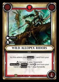 Wild Allopex Riders (Unclaimed)