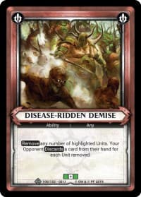 Disease-Ridden Demise (Unclaimed)