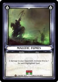 Malefic Fumes (Unclaimed)