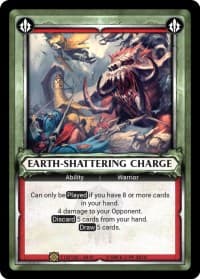 Earth-Shattering Charge (Claimed)