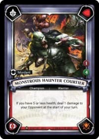 Monstrous Haunter Courtier (Unclaimed)