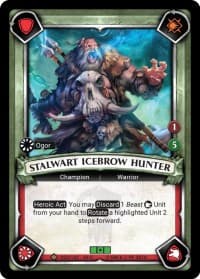 Stalwart Icebrow Hunter (Unclaimed)
