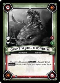 Giant Squig Loonboss (Unclaimed)