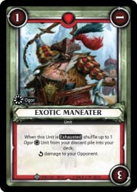 Exotic Maneater (Claimed)