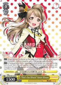"That's Our Miracle" Kotori Minami