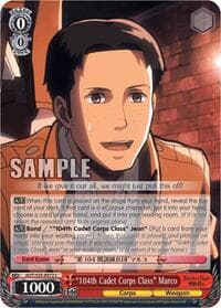"104th Cadet Corps Class" Marco