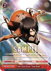 Anti-Titan Device "Snap Blade" (A)