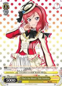 "That's Our Miracle" Maki Nishikino