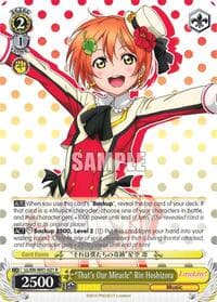 "That's Our Miracle" Rin Hoshizora