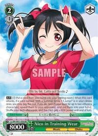 Nico in Training Wear