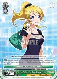 "Let's Go Out Together~" Eli