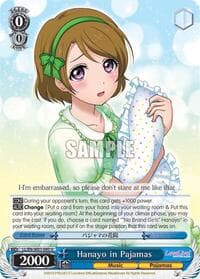 Hanayo in Pajamas
