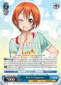 Rin in Pajamas