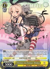 Shimakaze-class Destroyer, Shimakaze (SP)