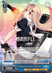 4th Shiratsuyu-class Destroyer, Yudachi-Kai-Ni (SR)
