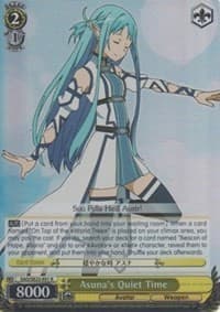 Asuna's Quiet Time (Parallel Foil)