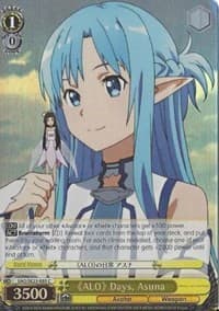"ALO" Days, Asuna (Parallel Foil)