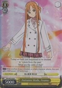 Autumn Walk, Asuna (Parallel Foil)