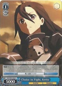 Choice to Fight, Kirito
