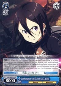Confrontation with Death Gun, Kirito