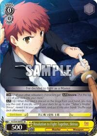 Resolution to Fight Together, Shirou (SR)