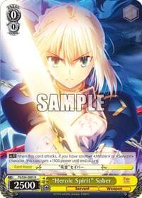 "Heroic Spirit" Saber (SR)