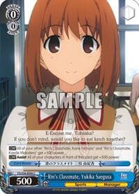 Rin's Classmate, Yukika Saegusa