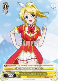 "Our LIVE, the LIFE with You" Eli Ayase