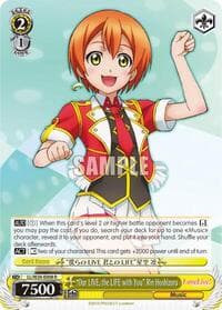 "Our LIVE, the LIFE with You" Rin Hoshizora