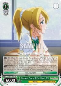 Student Council President, Eli