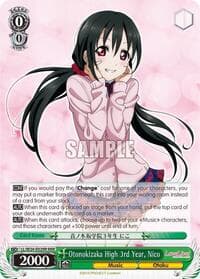 Otonokizaka High 3rd Year, Nico (RRR)