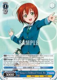 Hanayo's Childhood Friend, Rin (SR)