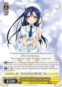 "Wonderful Rush" Umi Sonoda (RRR)
