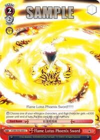 Flame Lotus Phoenix Sword