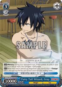 Fairy Tail Wizard, Gray (RRR)