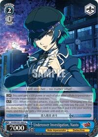 Undercover Investigation, Naoto