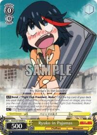 Ryuko in Pajamas