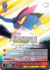 Only Clothing Ryuko Has, Senketsu (SR)
