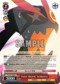 Voice Heard, Senketsu