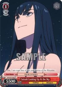 Satsuki Looking Up At the Sky