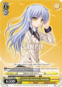Casual Gesture, Kanade