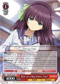 Role of a Big Sister, Yuri
