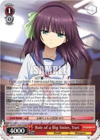 Role of a Big Sister, Yuri (RRR)
