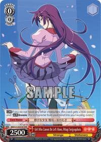 Girl Who Cannot Be Left Alone, Hitagi Senjyogahara (RRR)