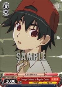 Suruga Kanbaru in Regular Clothes