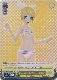 Kagamine Rin"Striped Bikini" (SR)
